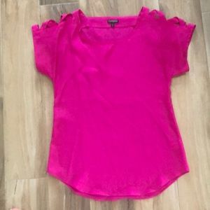 Express pink blouse